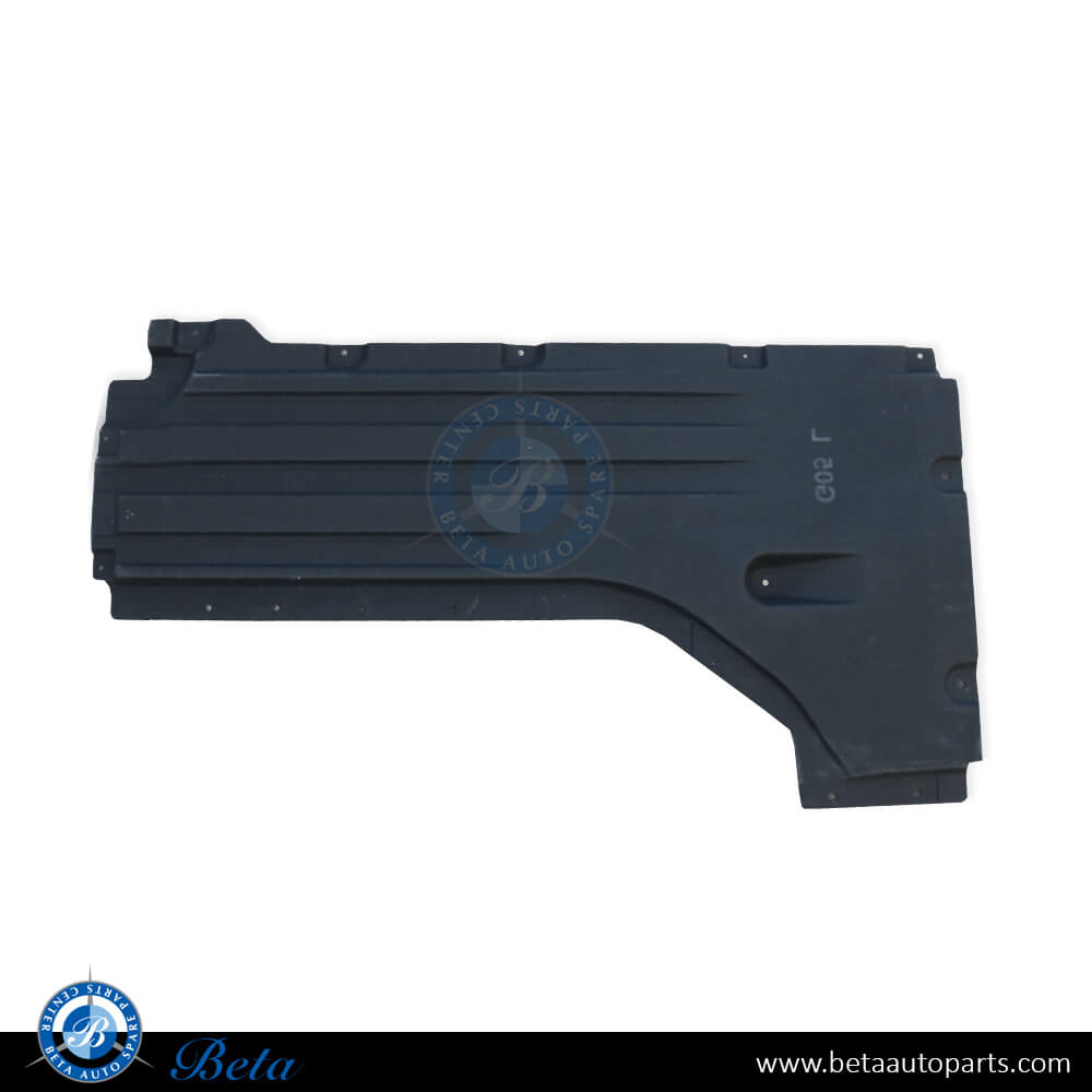 Left Side Front coating under cover Flannel for BMW X5/X6/X7 G05/G06/G07 2019-Up models, Part Number 51757424881 Left Side Front coating under cover Flannel for BMW X5/X6/X7 G05/G06/G07 2019-Up models, Part Number 51757424881